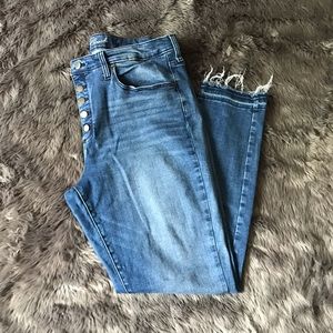 Universal Thread High Rise Button Fly Skinny Jeans